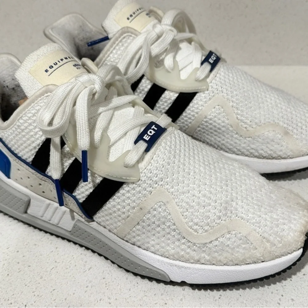 Adidas Men EQT Cushion ADV white core black collegiate royal‎